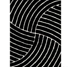 Modern Ivory Geometric Bedroom Rug